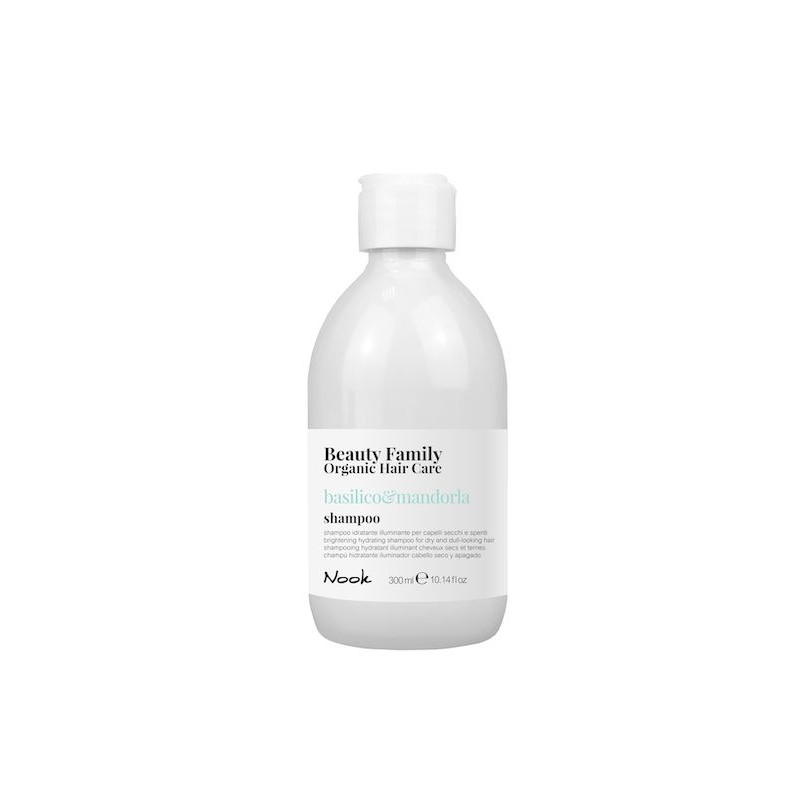 Nook Beauty Family Organic shampoo (biancospino&aloe vera) til dagligt brug. 300 ml.