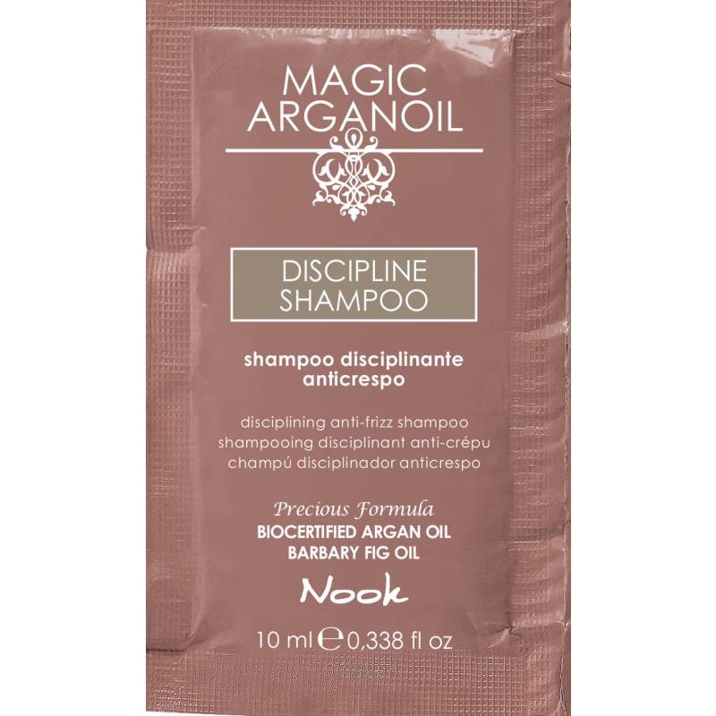 Nook Argan Sachet prøve DISCIPLINE Shampoo 10 ml