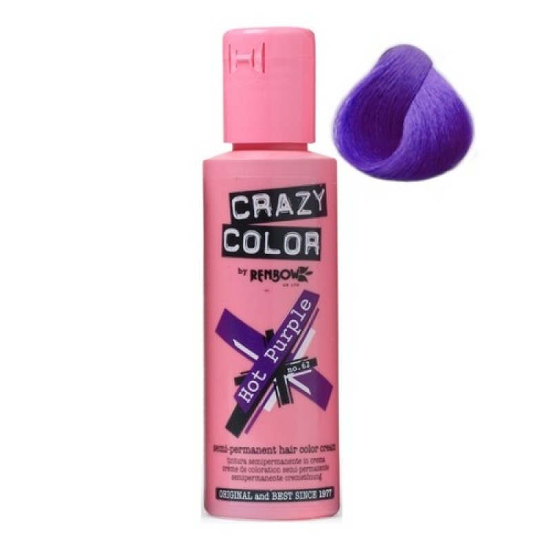Crazy Color Hot Purple 62
