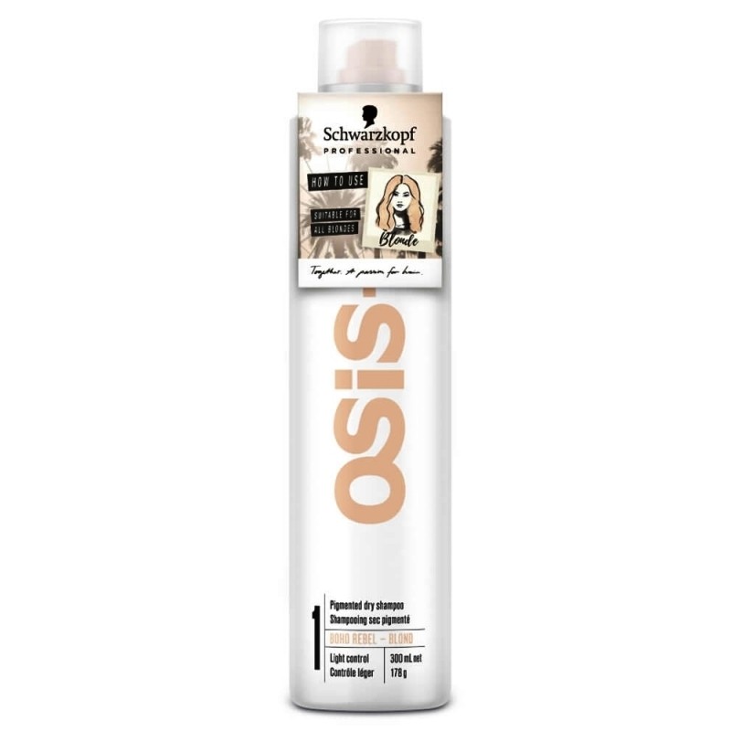 OSIS+ Dry Shampoo BOHO Rebel Blond 300ml