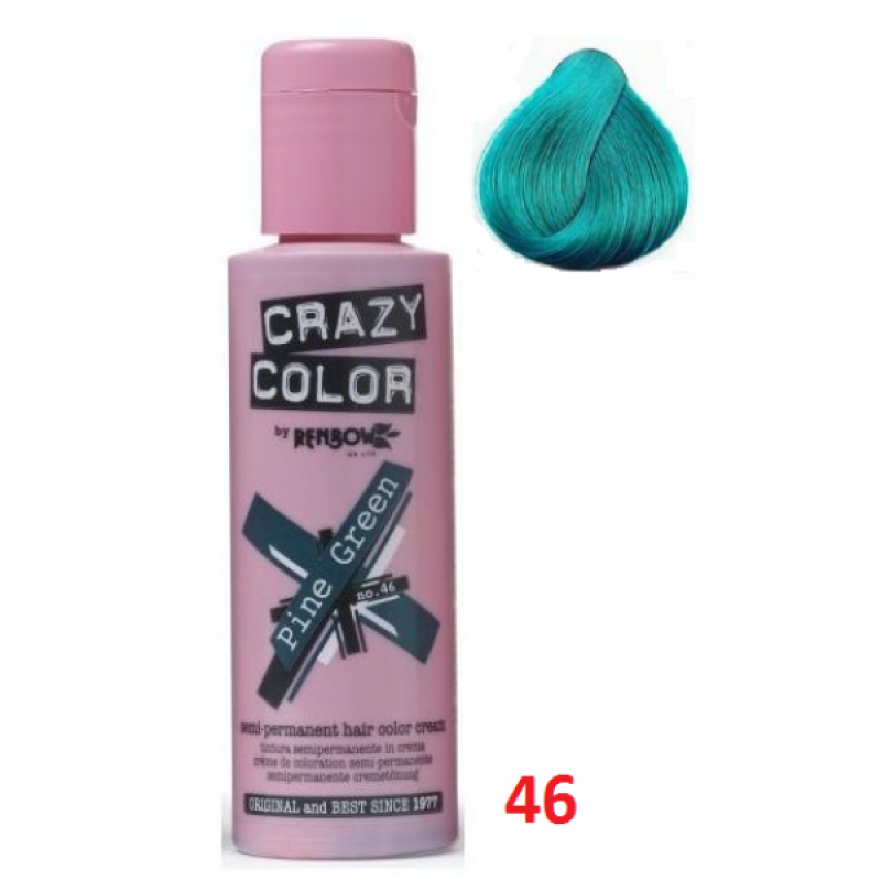 Crazy Color Pine Green 46