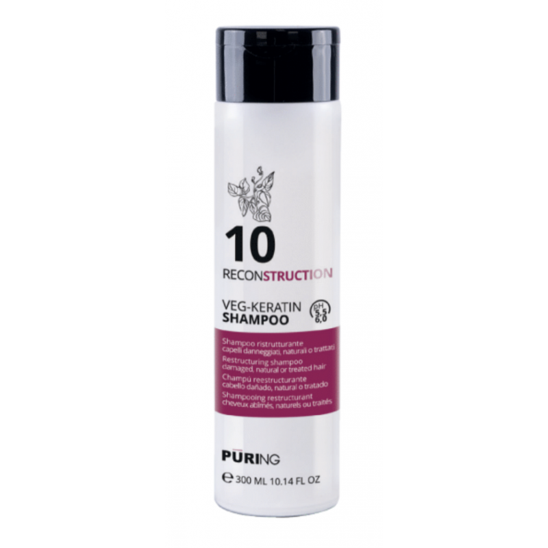 10 RECONSTRUCTION SHAMPOO 300 ML. Puring vejl. 120 kr.