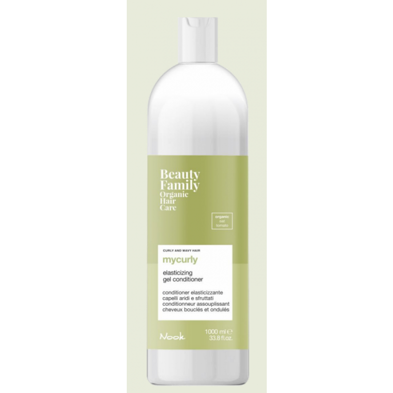 NOOK BEAUTY FAMILY MYCURLY ELASTICIZING REVITALIZING CONDITIONER CURLY AND WAVY HAIR 1000 ML vejl 349 kr.