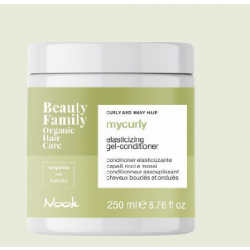 NOOK BEAUTY FAMILY MYCURLY ELASTICIZING REVITALIZING CONDITIONER CURLY AND WAVY HAIR 250 ML. vejl 149 kr.