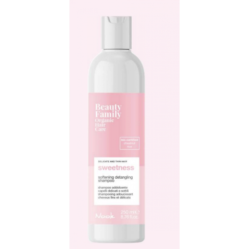 NOOK BEAUTY FAMILY SWEETNESS SOOTHING DETANGLING SHAMPOO DELICATE AND THIN HAIR 250 ML. Vejl, 149 kr.