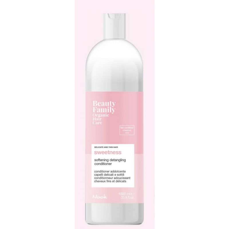 NOOK BEAUTY FAMILY SWEETNESS SOOTHING DETANGLING CONDITIONER DELICATE AND THIN HAIR 1000 ML Vejl, 349 kr.