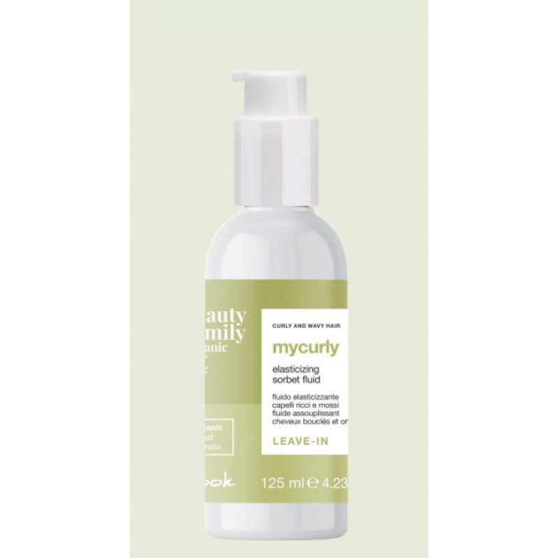 NOOK BEAUTY FAMILY MYCURLY ELASTICIZING FLUID CURLY AND WAVY HAIR – LEAVE-IN 125 ML Vejl. 149 kr.