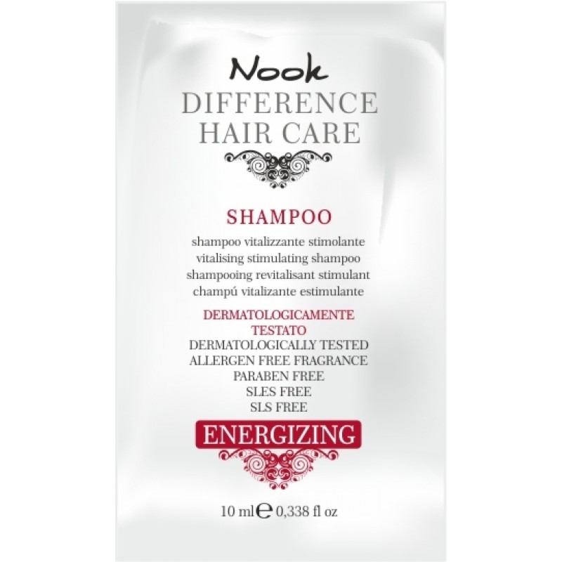NOOK DHC Energizing prøve shampoo 10 ml.
