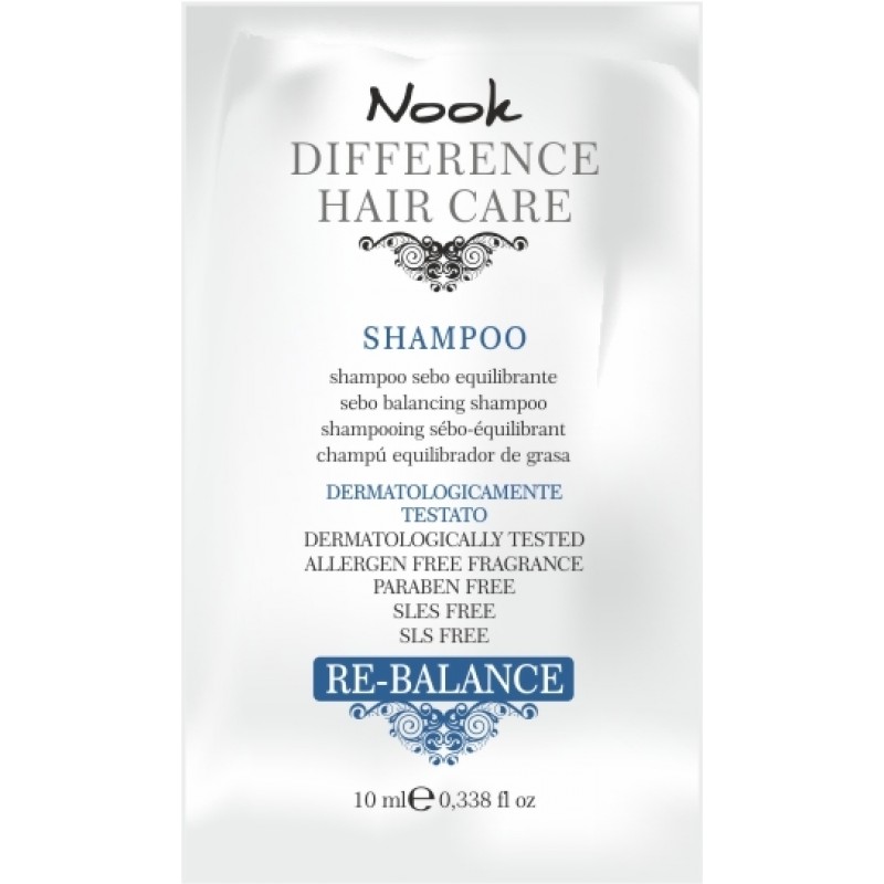 NOOK DHC RE-Balance prøve (fedtet hår/hårbund) shampoo 10 ml.