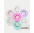 FRAMAR Connect & Color Bowls Set of 7 - Color Bowls - Pastel & Clear